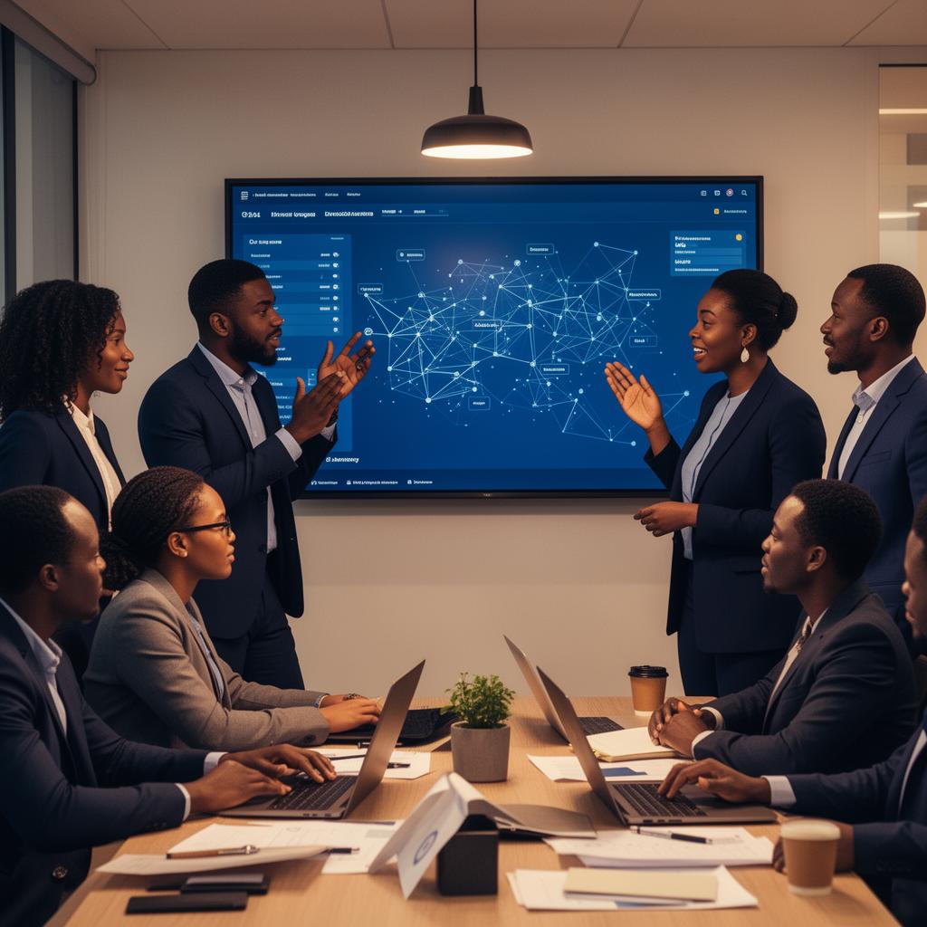 IMT Solutions team collaborating with client